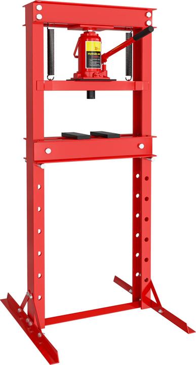 Wiltec 20T hydraulic press 500mm workshop press frame press arbour press steel