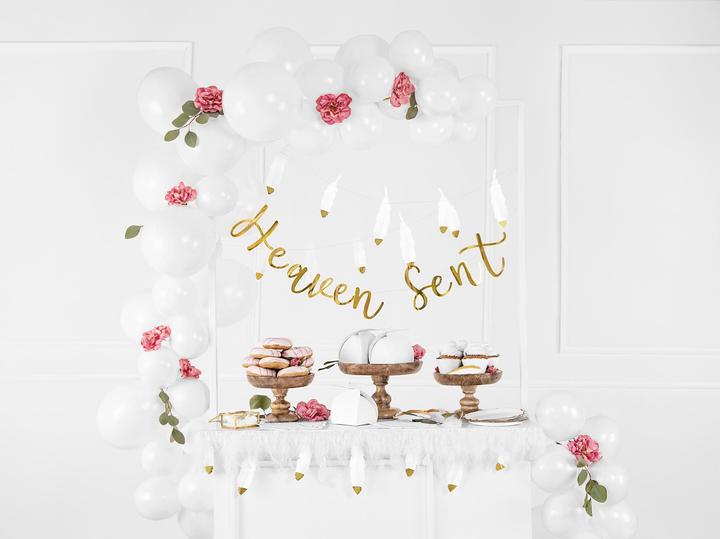 Produktbild Partydeco Girlande aus Schwanenfedern