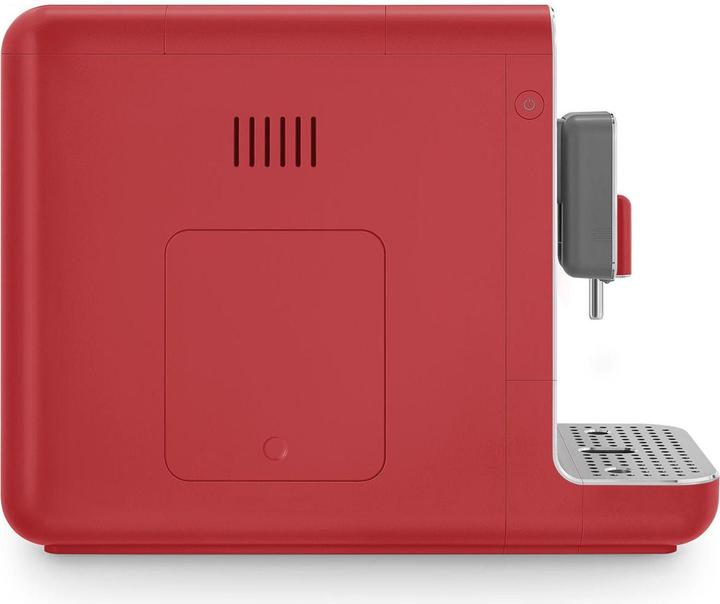Actual product image Smeg Fully Automatic Coffee Machine 50's Style red