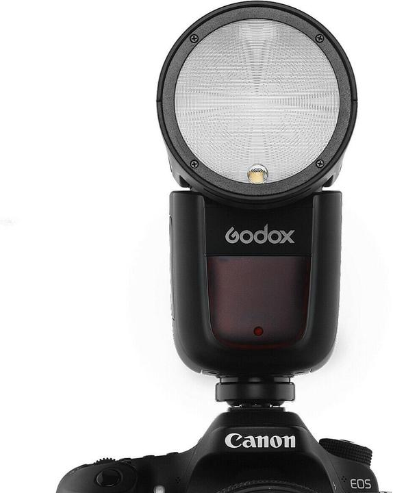 Actual product image Godox V1 (Plug-on flash, Olympus)