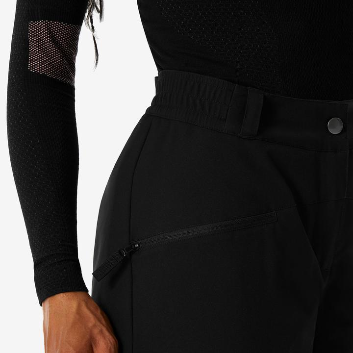 Actual product image Wedze Women's ski trousers warm and comfortable - SNB 100 black (46)