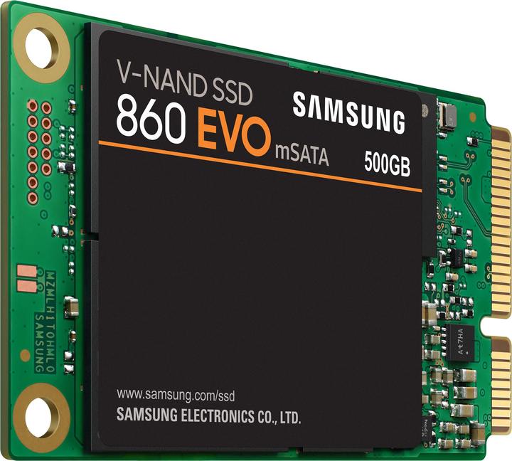 Actual product image Samsung 860 Evo (500 GB, mSATA)