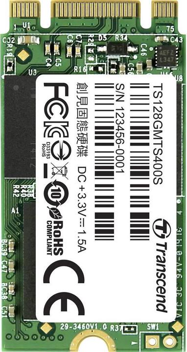 Transcend Mts400s (128 GB, M.2 2242)