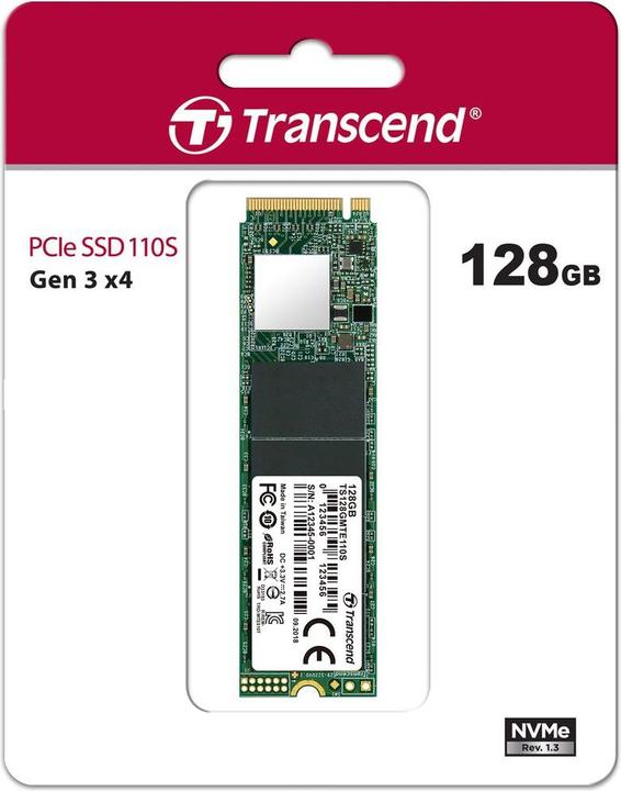 Produktbild Transcend 110S (128 GB, M.2 2280)