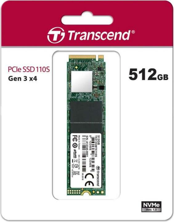 Immagine prodotto Transcend 110S (512 GB, M.2 2280)