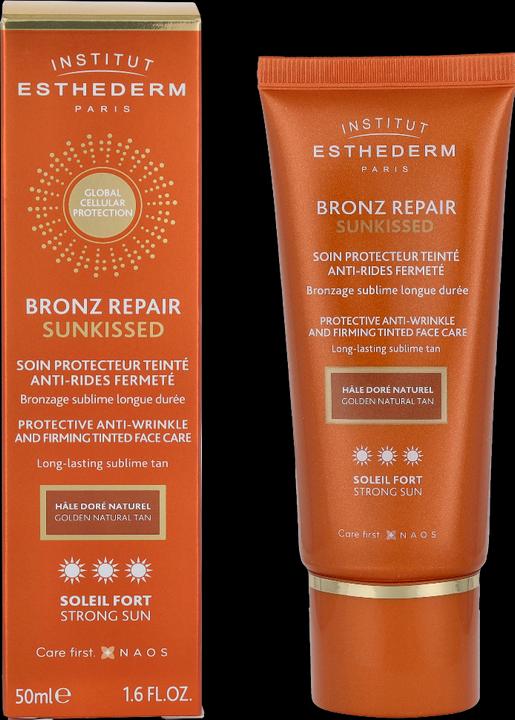 Actual product image Esthederm Bronz Rep Sunkissed Fort (Sun cream face, SPF 50, 50 ml)