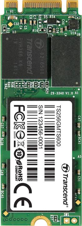 Produktbild Transcend MTS600 (256 GB, M.2 2260)