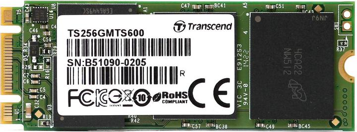 Produktbild Transcend MTS600 (256 GB, M.2 2260)