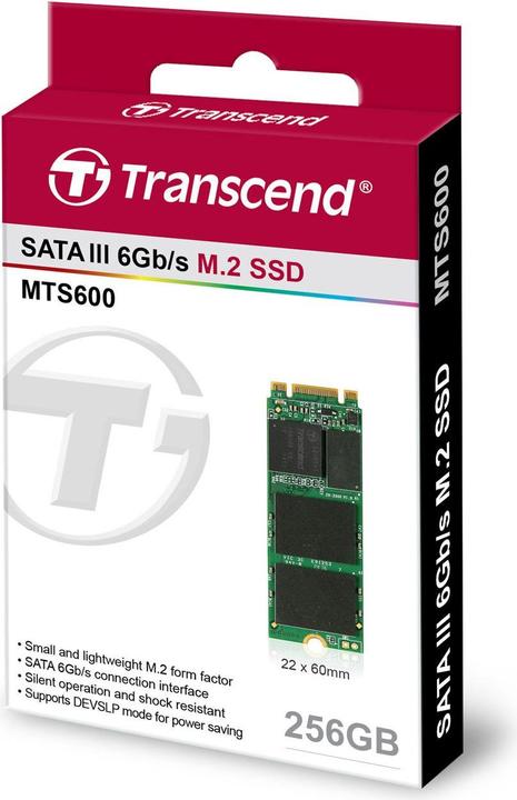 Produktbild Transcend MTS600 (256 GB, M.2 2260)