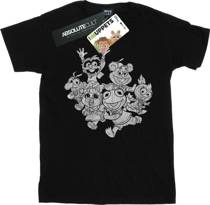 Actual product image Disney Mens The Muppets Muppet Babies Mono Group T-Shirt (M)
