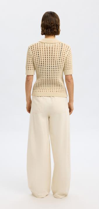 Produktbild Selected Femme Häkel-Look Strickjacke (XL)