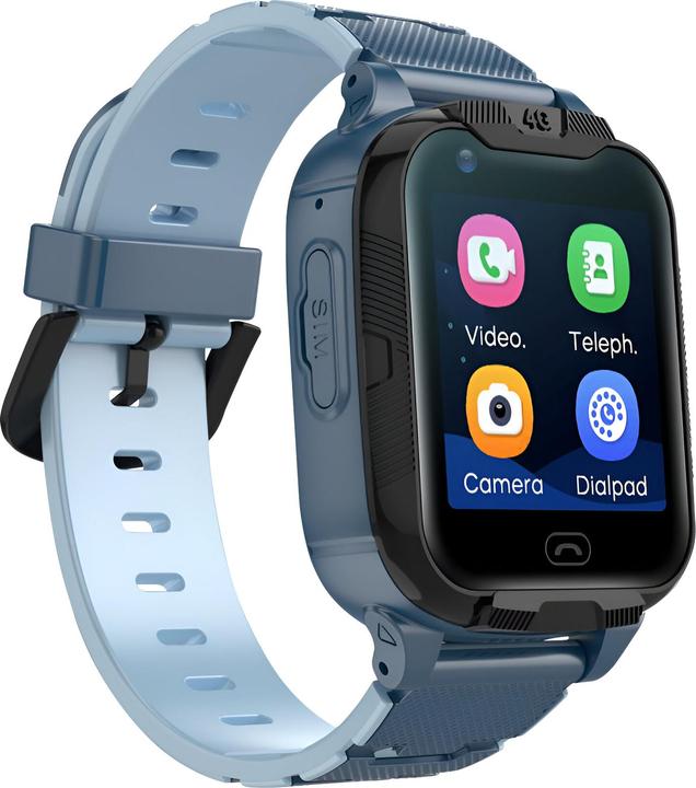 Image du produit Maxlife smartwatch 4G MXKW-350 bleu GPS WiFi (14 mm)