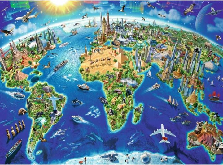 Image du produit Ravensburger Le monde entier (200 pièces)