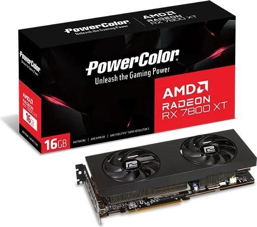 Actual product image Powercolor Radeon RX 7800 XT (16 GB)