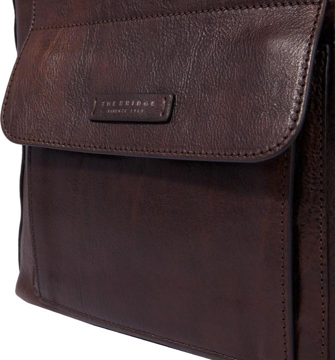 Actual product image The Bridge Alberto Wild - Rucksack 14" Leder