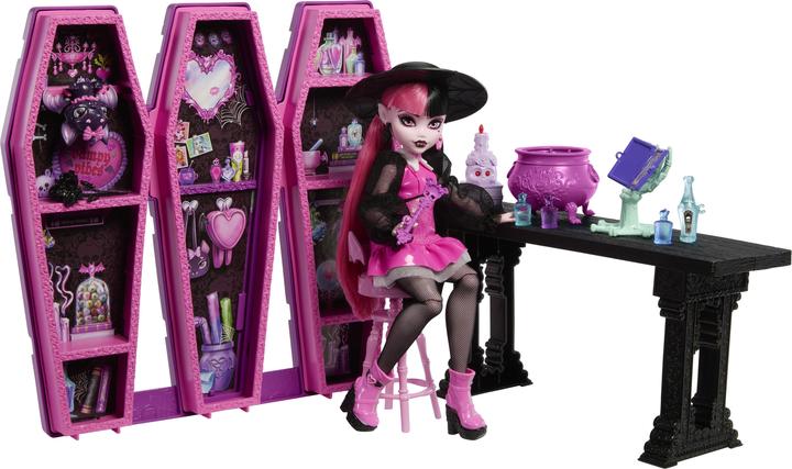 Produktbild Monster High Draculaura Geheimniss Zaubertränke Zimmer Spielset