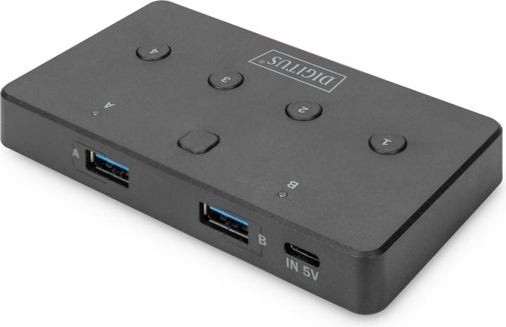 Digitus Sharing Switch (USB-A, 4 Ports)