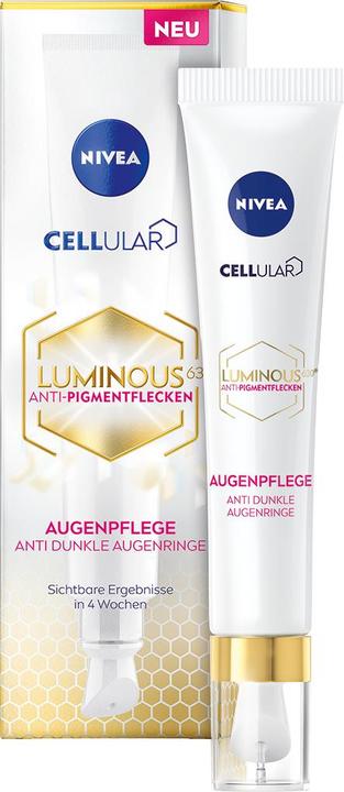 Produktbild NIVEA DUPLIKAT Cellular Luminous630 Anti-Dunkle Augenringe Augencreme (Crème, 15 ml)