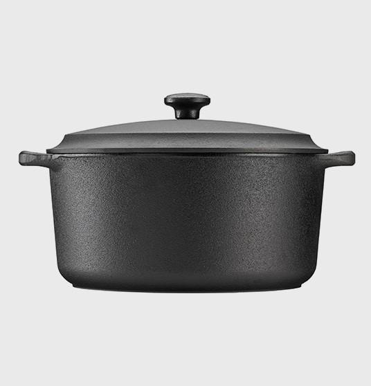 Productafbeelding Skeppshult Gietijzeren pan / braadpan 28 cm 0500 (28 cm, Braadpan + kasserol, Gietijzer)