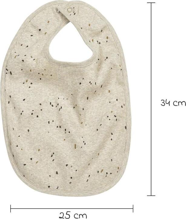 Image du produit Meyco Baby Rib Mini Spot - pack de 2 - sable mélangé