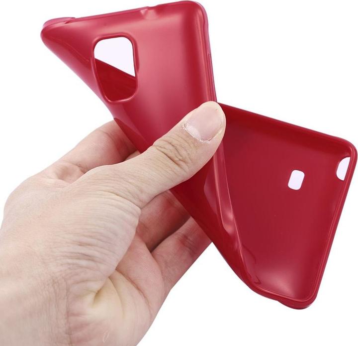 Produktbild König Design Schutzhülle TPU Case für Handy Samsung Galaxy Note 4 SM N910 Rot (Samsung Galaxy Note 4)