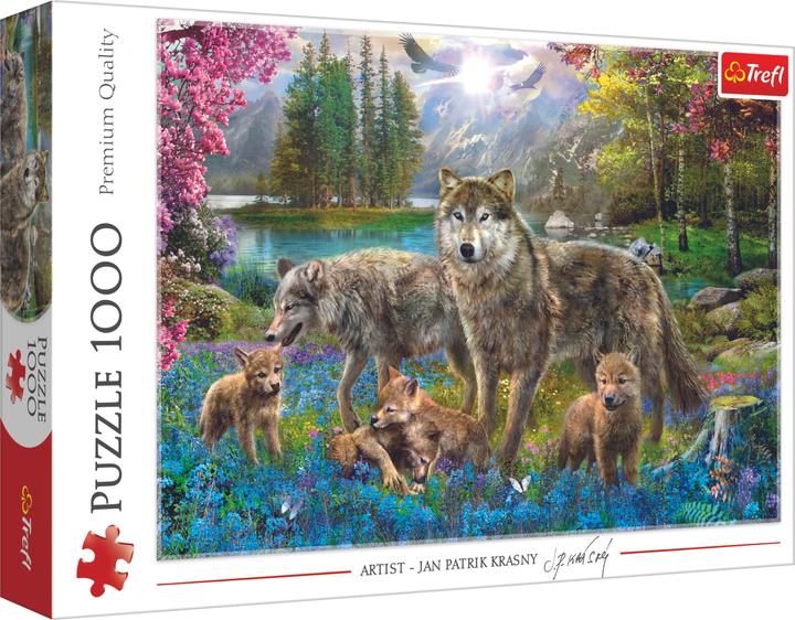 Immagine prodotto Trefl Wolfsfamilie (1000 pezzi)
