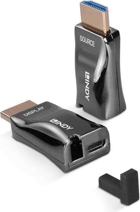 Lindy 300m HDMI 4K60 Fiber Optic Dongle extender (0.02 m, HDMI)
