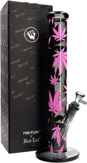 Immagine prodotto Black Leaf Bong di vetro Rosa Cannaleaf, 40 cm