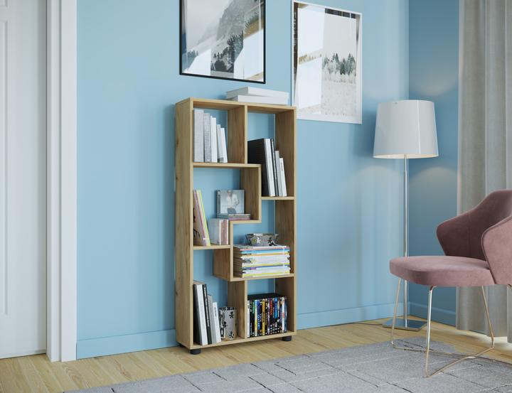 Produktbild VCM Holz Stand Regal Raumteiler Blina (60 x 20 x 119 cm)