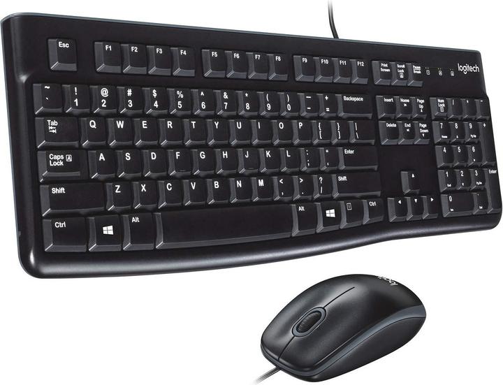 Logitech MK120 (US, Cable)