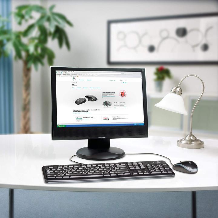 Actual product image Logitech MK120 (US, Cable)
