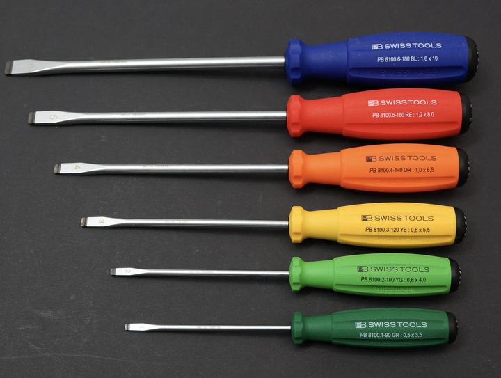Immagine prodotto PB Swiss Tools Set PB 8240 RB (Viti con testa a intaglio)