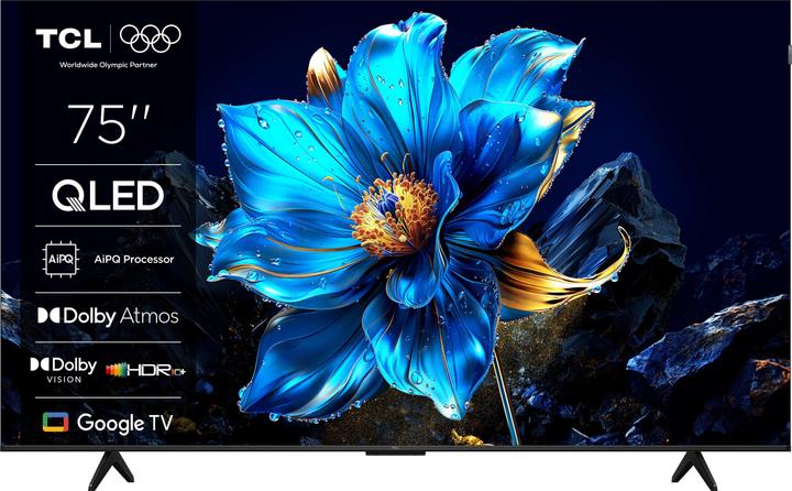 Immagine prodotto TCL Serie P7K Smart TV QLED 4K 75" 75P7K, Dolby Vision - Atmos, HDR10+, Google TV (75", QLED, 4K, 2023)