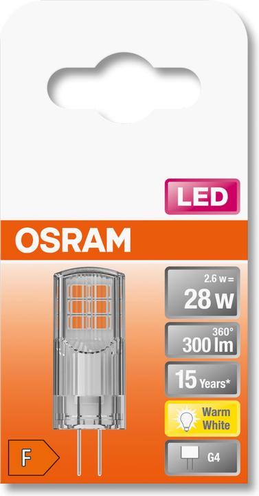 Image du produit Osram Pin (G4, 2.60 W, 300 lm, 1 x, F)