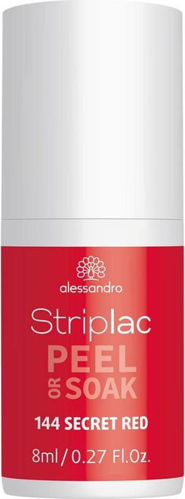 Image du produit Alessandro Striplac Peel or Soak - Secret Red (Secret red, Vernis à ongles peel off)