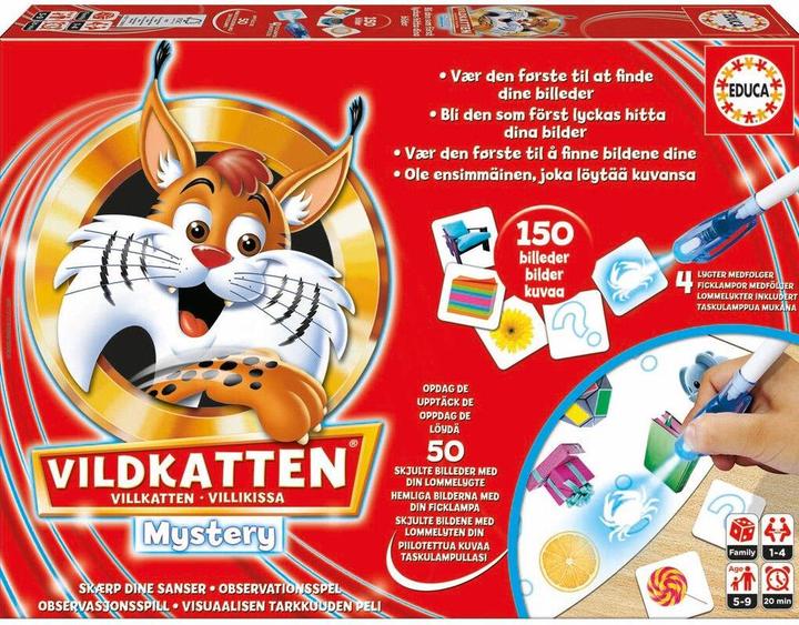 Educa Vildkatten Mystery -lastenpeli