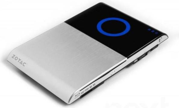 Actual product image Zotac ZBOX Blu-ray HD-ID33 Intel Atom D525, 2GB (Intel Atom D525)