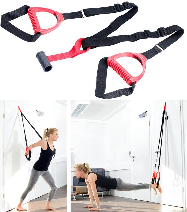 Produktbild Pearl Suspension-Schlingentrainer mit Türanker für Ganzkörpertraining