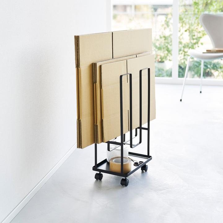 Actual product image Yamazaki Cardboard organiser TOWER