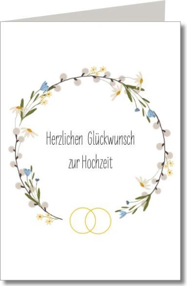 Image du produit Keitcards Carte de félicitations pour le mariage