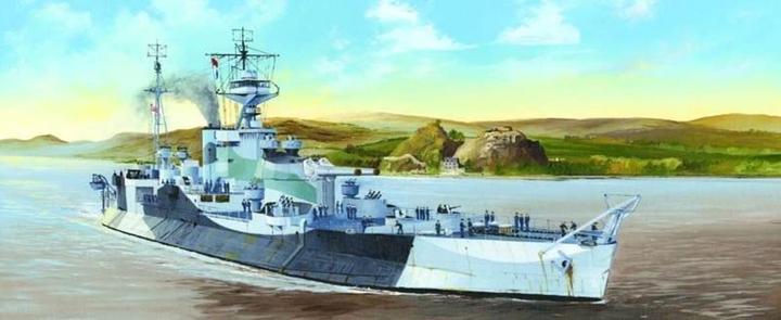 Actual product image Trumpeter HMS Abercrombie Monitor