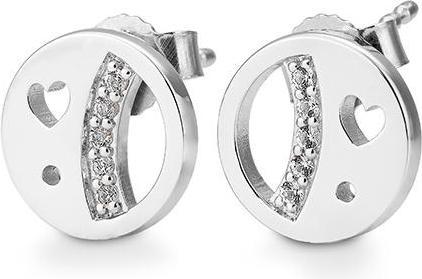 Actual product image Breuning Ear Jewellery - E.Safir White (585, - Gold)