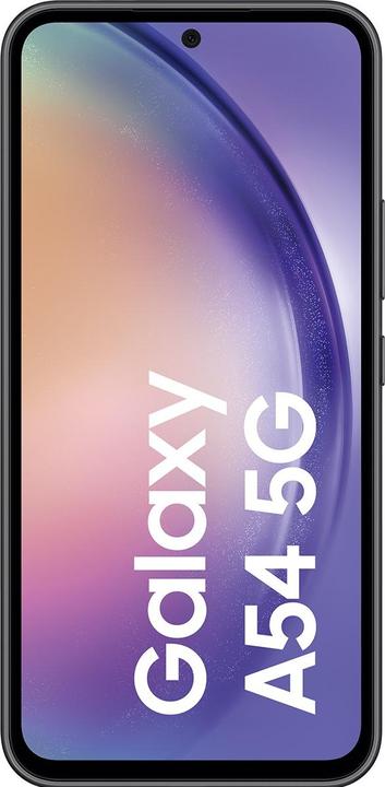 Produktbild Samsung Galaxy A54 5G (128 GB, Awesome Graphite, 6.40", Dual SIM, 50 Mpx, 5G)