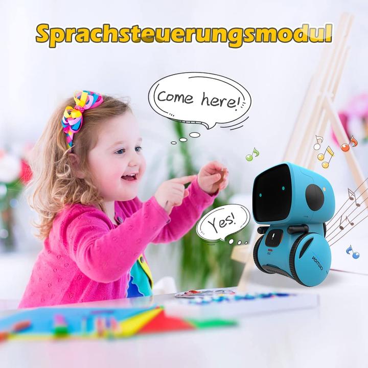 Actual product image Remoking Interactive Robot Learning Toy, Blue