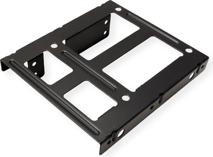 Image du produit Roline Adaptateur de montage HDD/SSD, cadre 3,5" pour 2x HDD/SSD 2,5", métal, noir