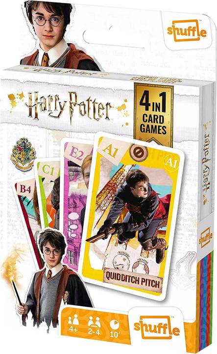 Immagine prodotto AGM Gioco di carte Harry Potter - 4 in 1 (Tedesco, Francese, Italiano)
