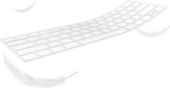 Actual product image Wiwu MacBook Pro 13 inch/16 inch Touch Keyboard Protector TPU Transparent