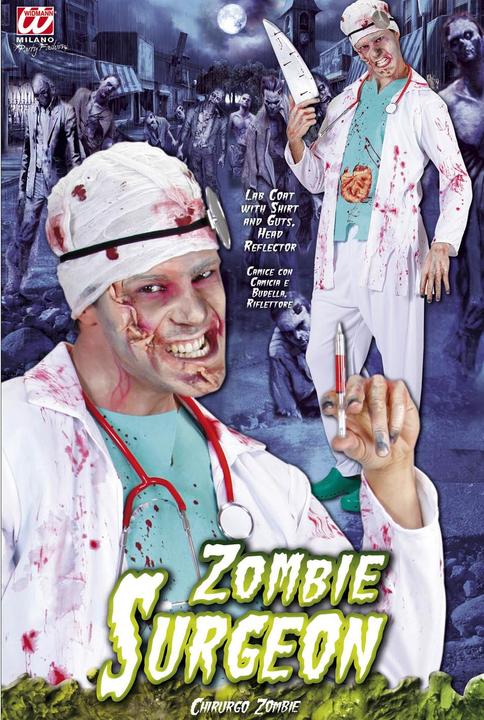 Produktbild Widmann Zombie Doktor Kittel, Shirt (XL)