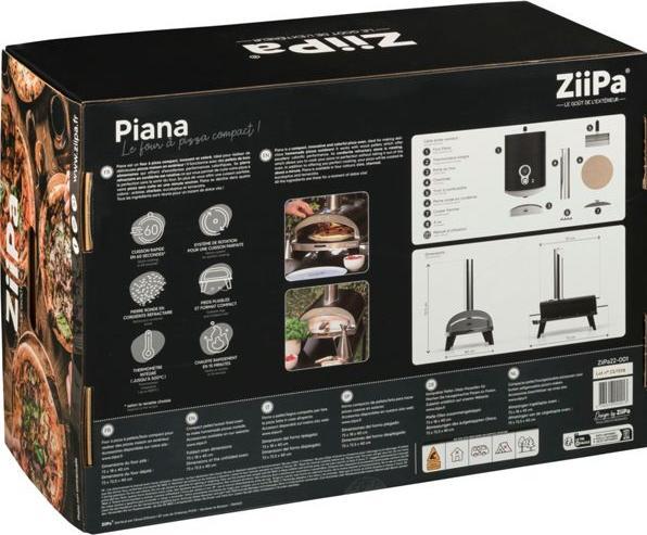 Image du produit Ziipa Piana Charbon (Four à pizza à bois)