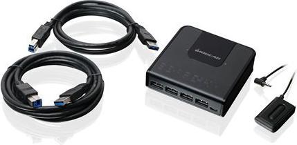 Actual product image Iogear 4x2 USB 3.0 Sharing Switch